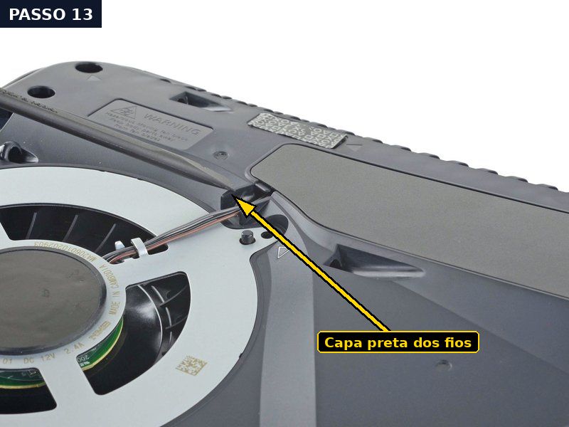 Passo 13: Solte a capa dos fios
