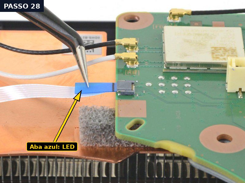 Passo 28: Flat do LED